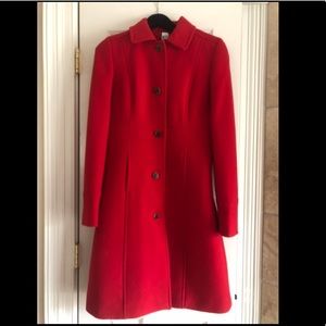 J. Crew Red Coat | 10T